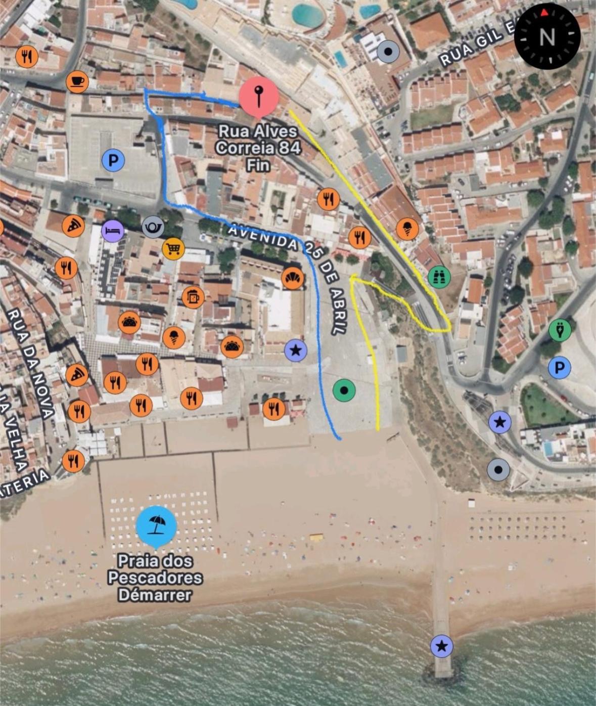 Almar Studio - Albufeira - Praia Dos Pescadores Luaran gambar